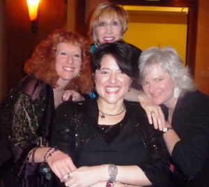 Karen Drucker, KTG, Stowe and Ann Pogue at the 7th Annual Posi Awards in January 2013