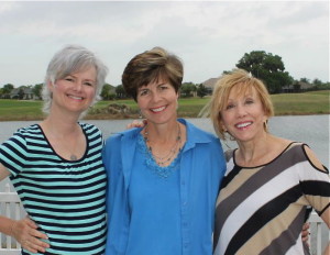 Stowe, Suzanne Giesemann, and KTG enjoying a beautiful day!