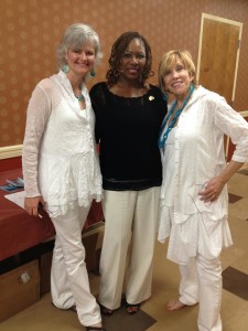 Back stage at the 2012 Posi Awards in Orlando! Please let us know the name of the sweet woman in the middle!